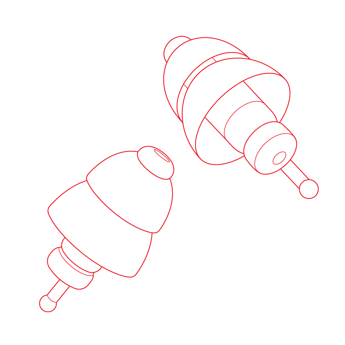 oordopjes voor gehoorbescherming technische beschrijving